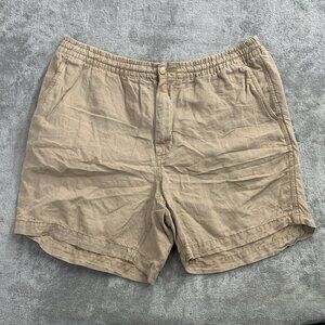 Polo Ralph Lauren Shorts Mens XL Polo Prepster Linen Blend Chino Drawstring